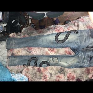 Amiri Snake Jeans